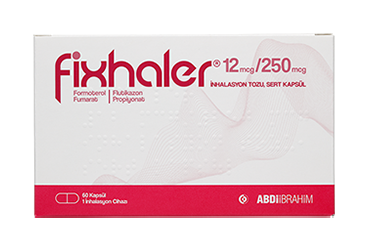 FIXHALER 12 MCG/250 MCG INHALASYON TOZU, SERT KAPSUL (60 KAPSUL)